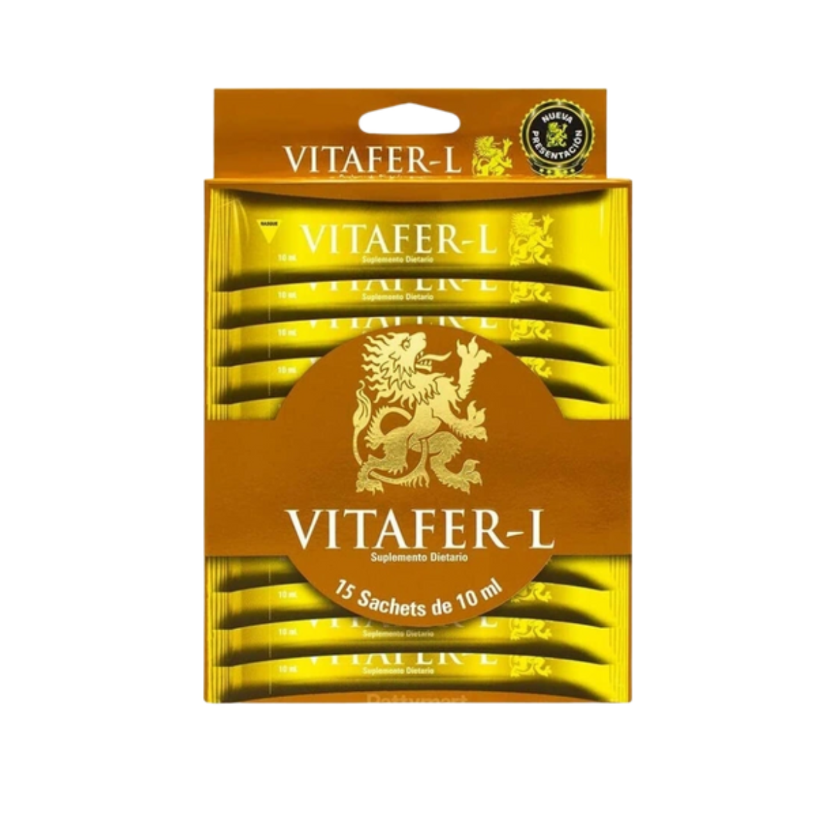 vitafer-L 10ml sachets – verpakking met 16 stuks. Natuurlijke energiebooster om vermoeidheid te verminderen en vitaliteit te verhogen. Ideaal voor onderweg